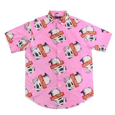 BE DIFFERENT HAWAIIAN SHIRTS-PINK