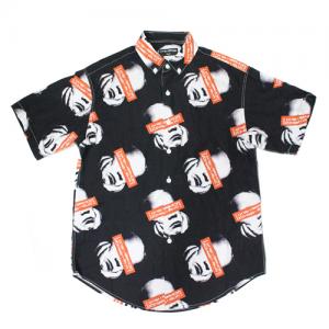 BE DIFFERENT HAWAIIAN SHIRTS-BLK
