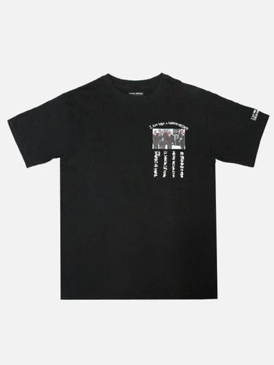 THE WORLD IS YOURS 2 T SHIRTS-BLK