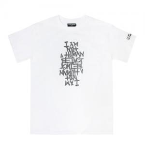 NEW 3D BAISC LOGO T SHIRTS-WHT