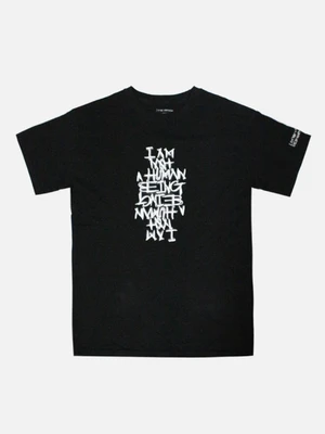 NEW 3D BAISC LOGO T SHIRTS-BLK