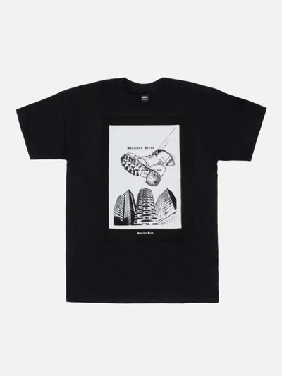 SUBURBAN BOOT TEE-BLK