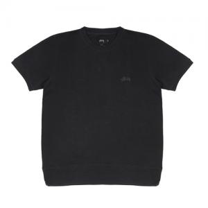STOCK S/SL CREW-BLK