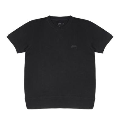 STOCK S/SL CREW-BLK