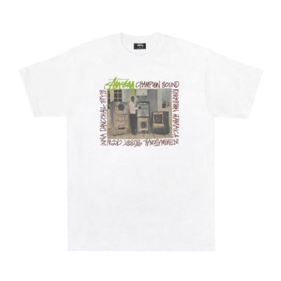 KINGSTON CREW TEE-WHT