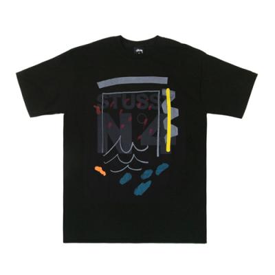 NO.4 DOODLE TEE-BLK