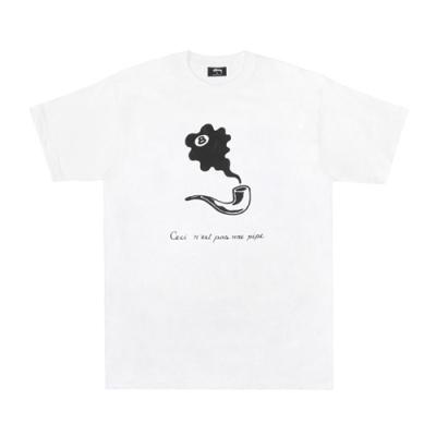 8 BALL PIPE TEE-WHT