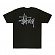 BASIC STUSSY TEE-BLK(blk)
