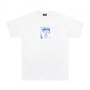 WT STAMP TEE-WHT