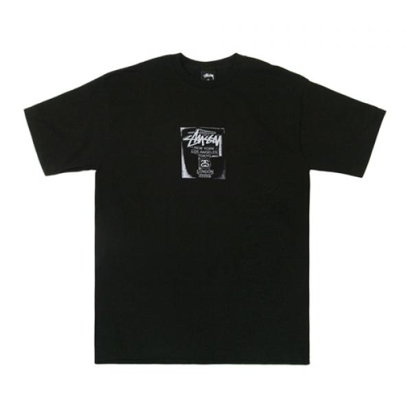 WT STAMP TEE-BLK