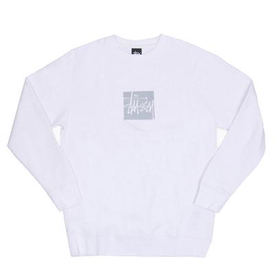 REFLECTIVE CREW-WHT