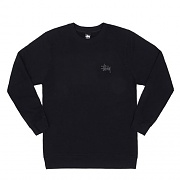 BASIC STUSSY CREW-BLK(chh logo)