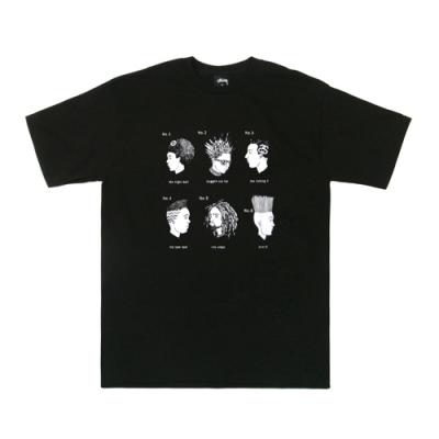 CUTS TEE-BLACK