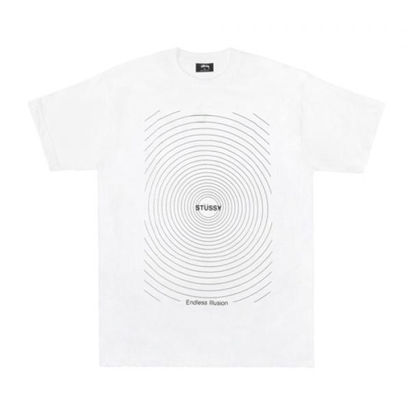ENDLESS ILLUSION TEE-WHT