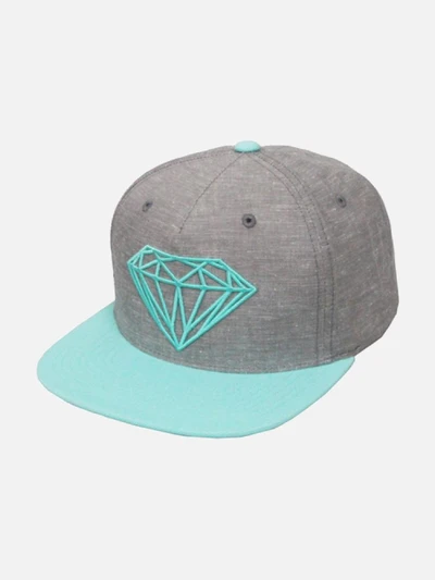 BRILLIANT SNAPBACK-GRY.DBLU