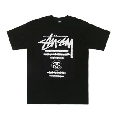 WT TAPED TEE-BLK