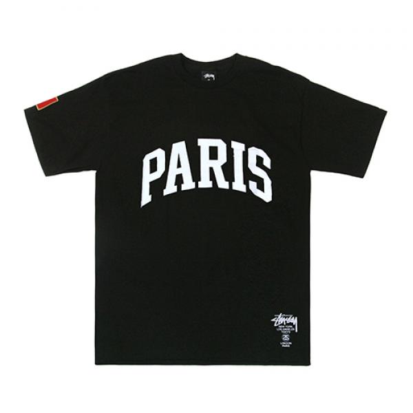 PARIS IST PKT TEE-BLK