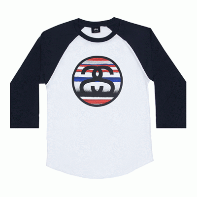 TOM TOM LINK RAGLAN - WHTNVY