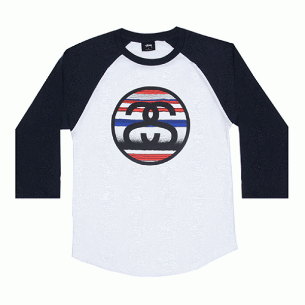 TOM TOM LINK RAGLAN - WHTNVY