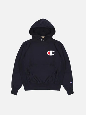 빅C 리버스위브 후드티 NVY