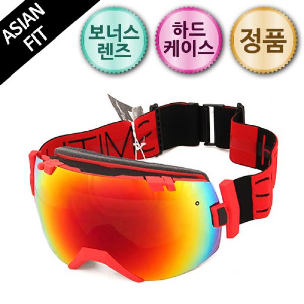 정품 I-OX FIRE BLOCK**(RED-SOLX LENS)+(BONUS LENS)