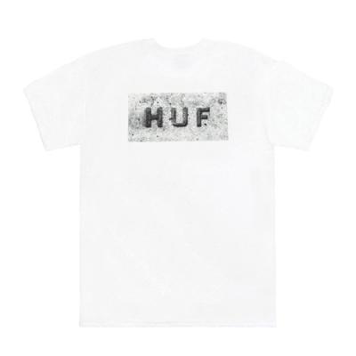 CONCRETE BAR LOGO TEE-WHT