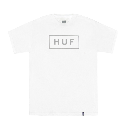 REFLECTIVE BAR LOGO TEE-WHT(GRY)