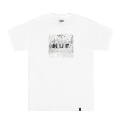 CONCRETE BOX LOGO TEE-WHT