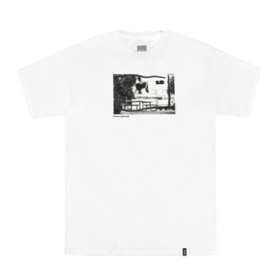 HUF x CHOC KEENAN SWITCH FLIP TEE-WHT