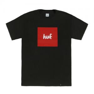 HUF x CHOC BOX LOGO TEE-BLK