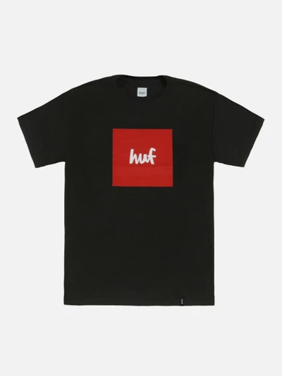 HUF x CHOC BOX LOGO TEE-BLK
