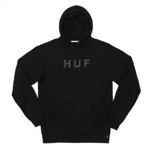 ORIGINAL LOGO PULLOVER FLEECE-BLK(GREY)