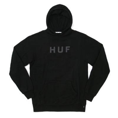 ORIGINAL LOGO PULLOVER FLEECE-BLK(GREY)