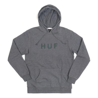 ORIGINAL LOGO PULLOVER FLEECE-GREY(GREY)