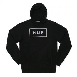 OPEN BAR PULLOVER HOOD -BLK