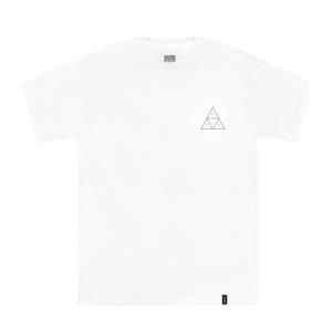 TRIPLE TRIANGLE TEE-WHT(gry)