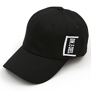 DIM LABEL BASEBALL CAP_BLACK