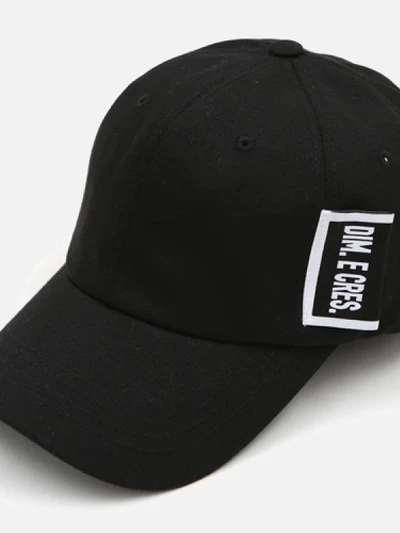 DIM LABEL BASEBALL CAP_BLACK