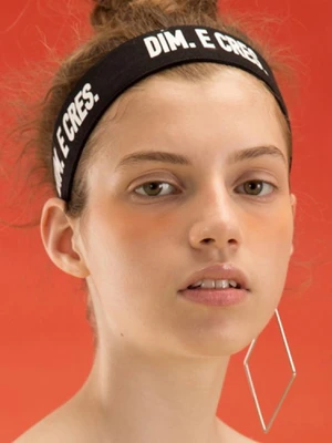 LOGO HAIR BAND_BLACK