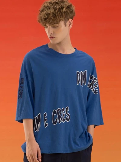OVERSIZE SUMMER T-SHIRTS_BLUE