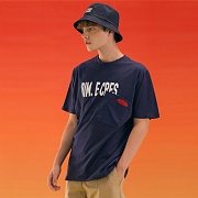 POCKET POINT BOXY HALF TEE_NAVY