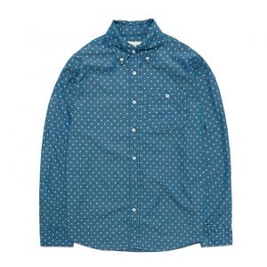 PATTERN SHIRT DA [BLUE]