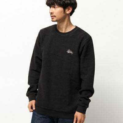 REVERSE OVERDYE CREW-BLACK