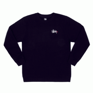 BASIC LOGO CREW-NVY(pnkⓒ)