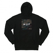MUTED MILTARY BOX LOGO PULLOVER-BLK