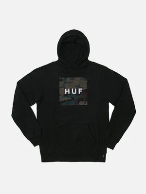 MUTED MILTARY BOX LOGO PULLOVER-BLK