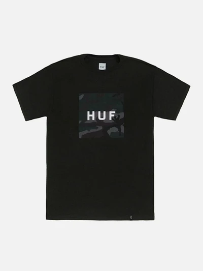 MUTED MILTARY BOX LOGO TEE-BLK