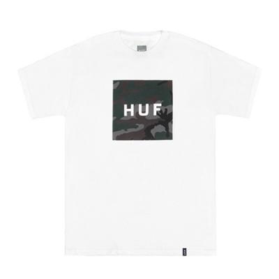 MUTED MILTARY BOX LOGO TEE-WHT