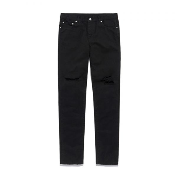 CRUSHED DENIM PANTS FA [BLACK](FAVD01)