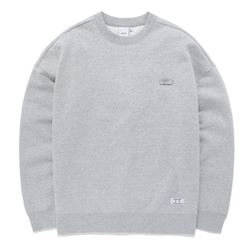 1 PIN SWEAT SHIRT FA [GREY](FAVT04)